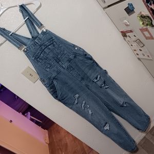 Denim Overalls